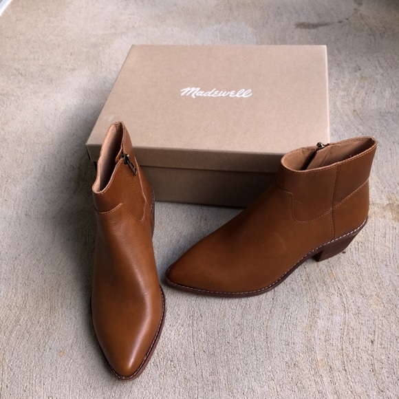 Madewell Charley Leather Ankle Boots - Picture 3 of 6